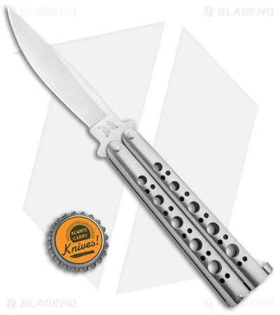 Vintage Pacific Cutlery Model 10 Balisong (3.3" Satin) 5 Vintage Pacific Cutlery Model 10 Balisong (3.3" Satin) - Image 5