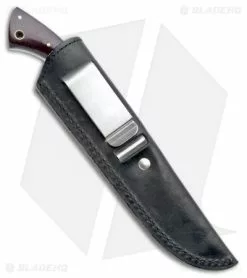 Vintage Pacific Cutlery Weehawk Boot Knife Red Micarta (4.75" Satin) -Outlet Kitchen Knives Store Vintage Pacific Cutlery Weehawk Boot Knife Red Micarta Satin BHQ 100870 jr sheath