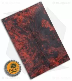 Voodoo Resins "Devil's Cut" Resin Scales Blank -Outlet Kitchen Knives Store Voodoo Resins Devils Cut in Kraken Core Scale Blank BHQ 176166 jr bottlecap 2