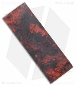 Voodoo Resins "Devil's Cut" Resin Scales Blank -Outlet Kitchen Knives Store Voodoo Resins Devils Cut in Kraken Core Scale Blank BHQ 176166 jr side 2 2