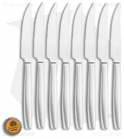Wusthof 8-Piece Stainless Steel Steak Knife Set W/ Wood Chest 9 Wusthof 8-Piece Stainless Steel Steak Knife Set W/ Wood Chest -Outlet Kitchen Knives Store Wusthof 8 Piece SS Steak Knife Set Wood Chest BHQ 114570 jr bottlecap