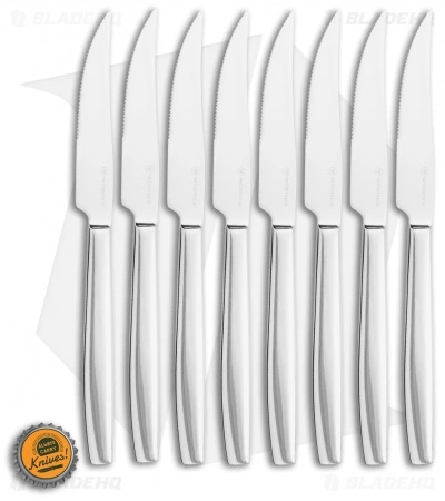 Wusthof 8-Piece Stainless Steel Steak Knife Set W/ Wood Chest 5 Wusthof 8-Piece Stainless Steel Steak Knife Set W/ Wood Chest - Image 5