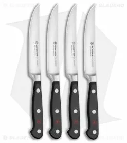 Wusthof Classic 4-Piece Steak Kitchen Knife Set