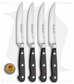 Wusthof Classic 4-Piece Steak Kitchen Knife Set -Outlet Kitchen Knives Store Wusthof Classic 4 Piece Steak Knife Set BHQ 114417 jr bottlecap