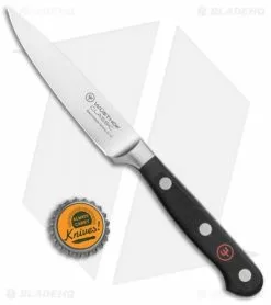 Wusthof Classic 4" Paring Kitchen Knife Black Polymer -Outlet Kitchen Knives Store Wusthof Classic 4in Paring Kitchen Knife BHQ 134912 jr bottlecap