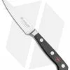 Wusthof Classic 3.5" Paring Kitchen Knife Demi-Bolster Black Polymer