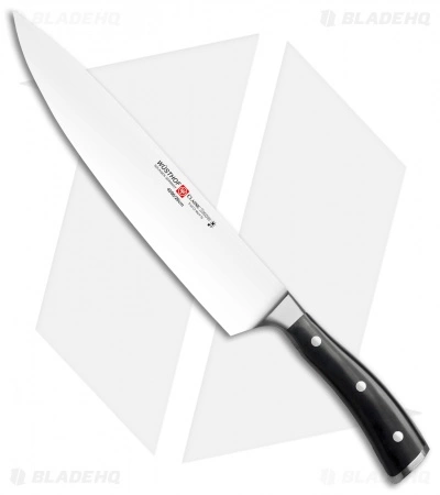 Wusthof Classic Ikon 10" Large Chef's/Cook's Kitchen Knife Black Polymer 1 Wusthof Classic Ikon 10" Large Chef's/Cook's Kitchen Knife Black Polymer