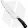 Wusthof Classic Ikon 9" Cook's/Chef's Kitchen Knife Black Polymer