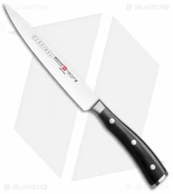Wusthof Classic Ikon 6" Flexible Fish Fillet Kitchen Knife Black Polymer