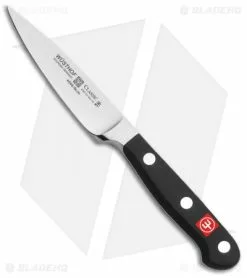 Wusthof Classic 3.5" Paring Kitchen Knife Black Polymer