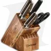 Wusthof Epicure 7-Piece Kitchen Knife Set W/ Wooden Block