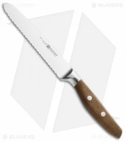 Wusthof Epicure 5.5" Serrated Utility Kitchen Knife Composite Wood