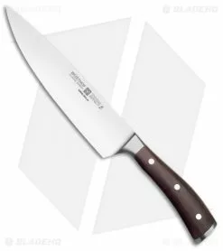 Wusthof Ikon 8" Chef's/Cook's Kitchen Knife Grenadill Wood