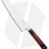 Xin Cutlery Xincare 9" Kiritsuke Chef's Kitchen Knife Black/Red G10