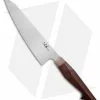 Xin Cutlery Multangular 9" Kitchen Knife Satin Rosewood/Buffalo Horn Satin