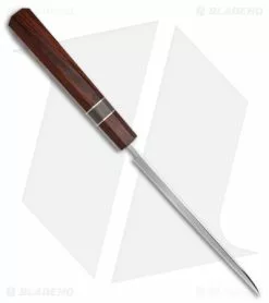 Xin Cutlery Octagonal 7" Santoku Knife Rosewood/Buffalo Horn Dam. Mirror -Outlet Kitchen Knives Store Xin Cutlery Santoku 7in KK Mirror Polish Rosewood BuffaloHorn Nickel BHQ 139530 td spine