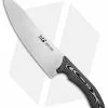 Xin Cutlery XinCross 8" Tactical Chef Knife Black/White G-10 (Stonewash)