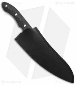 Xin Cutlery XinCross 8" Tactical Chef Knife Carbon Fiber (Satin) -Outlet Kitchen Knives Store Xin Cutlery XinCross Tactical Chef Knife BHQ 137501 td sheath side