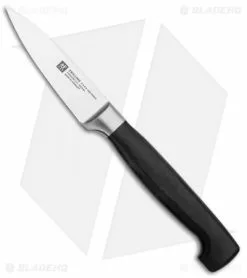 Zwilling J.A. Henckels Zwilling Four Star 3" Paring Kitchen Knife Black Polymer