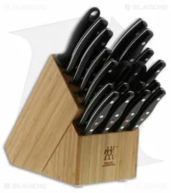Zwilling J.A. Henckels Twin Signature 19 Piece Block Set Kitchen Knives