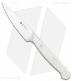 Zwilling J.A. Henckels Zwilling Pro Le Blanc 4" Paring Kitchen Knife White Three Pin