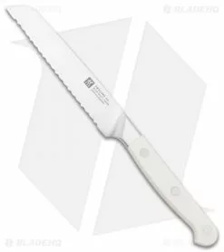 Zwilling J.A. Henckels Zwilling Pro Le Blanc 5" Z15 Serrated Utility Kitchen Knife White Three Pin