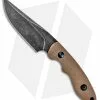 ABKT Elite Shadow Predator Fixed Blade Knife Tan G-10 (3.25" Black Stonewash)