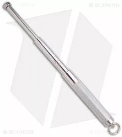 Azan Pocket Baton Mini Expandable 12" Self Defense Baton (Silver)