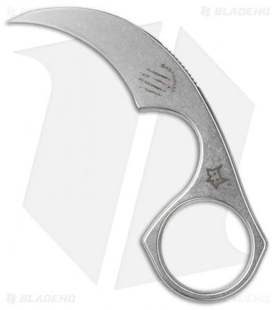 Bastinelli Creations Bastinelli Diagnostic Karambit Fixed Blade Neck Knife Stonewash (1.5" Stonewash) 1 Bastinelli Creations Bastinelli Diagnostic Karambit Fixed Blade Neck Knife Stonewash (1.5" Stonewash)