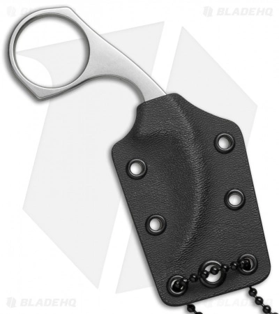 Bastinelli Creations Bastinelli Diagnostic Karambit Fixed Blade Neck Knife Stonewash (1.5" Stonewash) 2 Bastinelli Creations Bastinelli Diagnostic Karambit Fixed Blade Neck Knife Stonewash (1.5" Stonewash) - Image 2