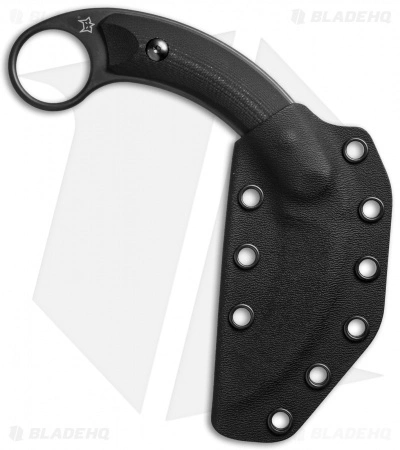 Bastinelli Creations Bastinelli Kalinou Karambit Fixed Blade Knife (2.75" Black PVD) Fox 2 Bastinelli Creations Bastinelli Kalinou Karambit Fixed Blade Knife (2.75" Black PVD) Fox - Image 2