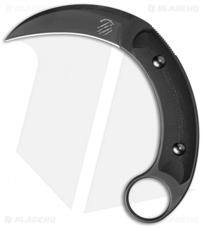 Bastinelli Creations Bastinelli Kalinou Karambit Fixed Blade Knife (2.75" Black PVD) Fox 1 Bastinelli Creations Bastinelli Kalinou Karambit Fixed Blade Knife (2.75" Black PVD) Fox