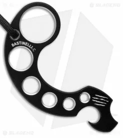 Bastinelli Creations Bastinelli Tactidrink Black Aluminum Bottle Opener