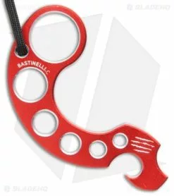 Bastinelli Creations Bastinelli Tactidrink Red Aluminum Bottle Opener