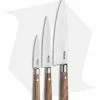 Boker Damascus Olive 3-Piece Kitchen Knife Set Olive Wood