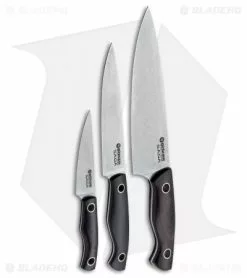 Boker Vox Saga 3-Piece Kitchen Knife Set Grenadill Wood