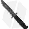 Combat Ready Knives Abundance Fixed Blade Knife Black (5.25" Black Stonewash)