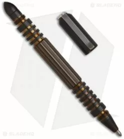 Hinderer Knives Titanium Investigator Pen (Bronze) -Outlet Kitchen Knives Store hinderer investigator pen titanium open