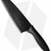 Kai Pure Komachi 2 II 6.5" Hollow-Ground Santoku Knife (Black) AB5085