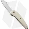 Les Voorhies Faisil Yamin Supernova Liner Lock Knife Tan G-10 (3.5" Satin) 1/15