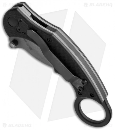 Max Venom Direct Impact Karambit (DIK) Folding Knife (2.4" Bead Blast) 2 Max Venom Direct Impact Karambit (DIK) Folding Knife (2.4" Bead Blast) - Image 2