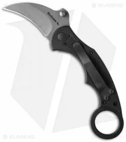 Max Venom Direct Impact Karambit (DIK) Folding Knife (2.4" Bead Blast)