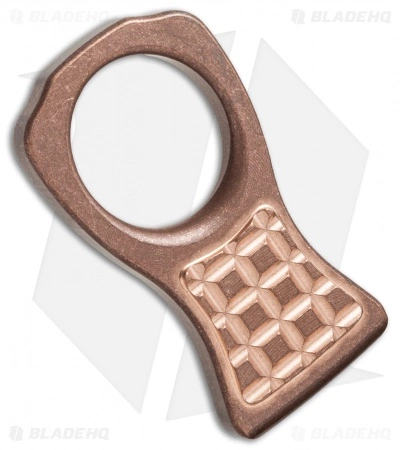 Microtech Marfione Gen. 1 One-Finger Knuckle Paperweight (Dirty Copper) 1 Microtech Marfione Gen. 1 One-Finger Knuckle Paperweight (Dirty Copper)