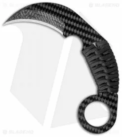 Schwartz Tactical Vengeance Karambit Fixed Blade Knife CF (2.75" CF/Ti)