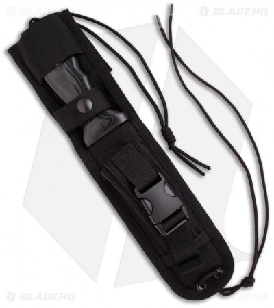 Scorpion Knives Overt Aviator Knife Fixed Blade (5" Black Plain) 2 Scorpion Knives Overt Aviator Knife Fixed Blade (5" Black Plain) - Image 2