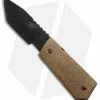 Scorpion Knives Tanto Tactical Fixed Blade Knife Coyote (3" Black)