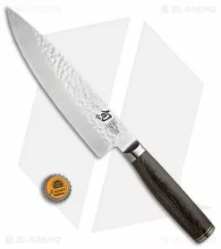 Shun Premier 8" Chef's Kitchen Knife Pakkawood 7 Shun Premier 8" Chef's Kitchen Knife Pakkawood -Outlet Kitchen Knives Store shun cutlery premier chefs 8in tdm0706 bhq 19173 jr bottlecap