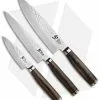 Shun Premier 3-Piece Starter Set Pakkawood