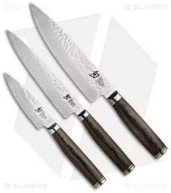 Shun Premier 3-Piece Starter Set Pakkawood