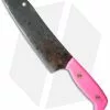 Svord Kiwi Santoku Carbon Steel Chef Knife Pink (7.25" Two-Tone)